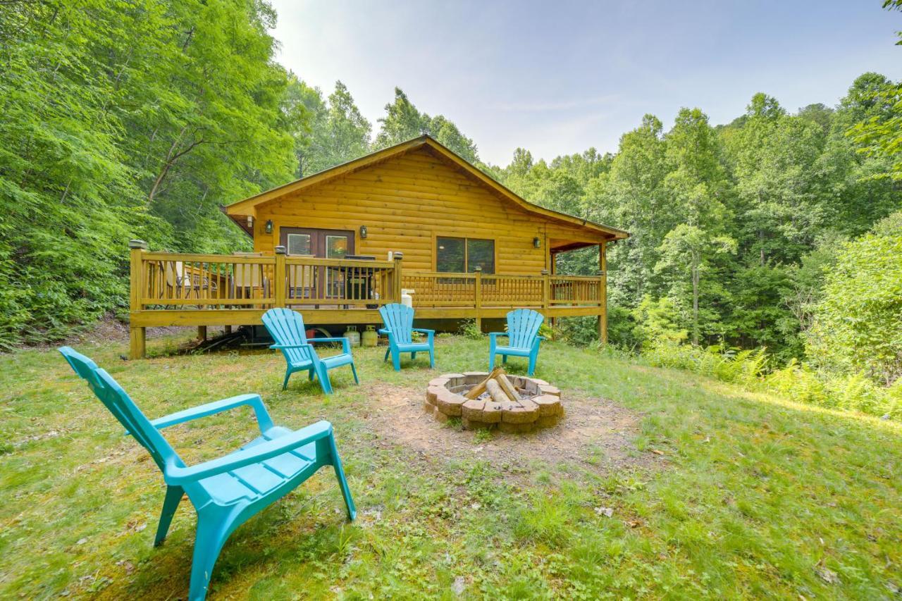 Brysons Hidden Valley Ranch - Quiet Nc Cabin! Villa Bryson City Buitenkant foto
