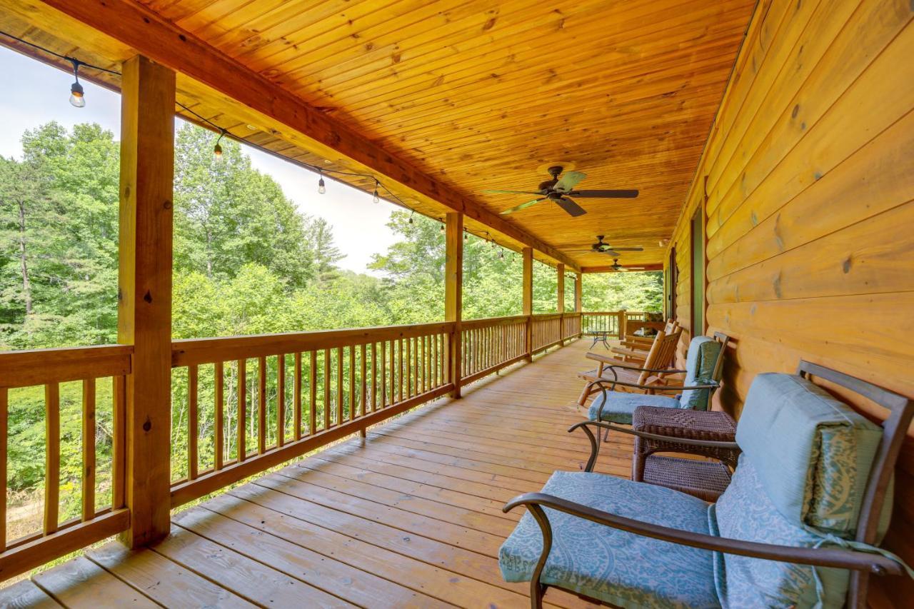 Brysons Hidden Valley Ranch - Quiet Nc Cabin! Villa Bryson City Buitenkant foto