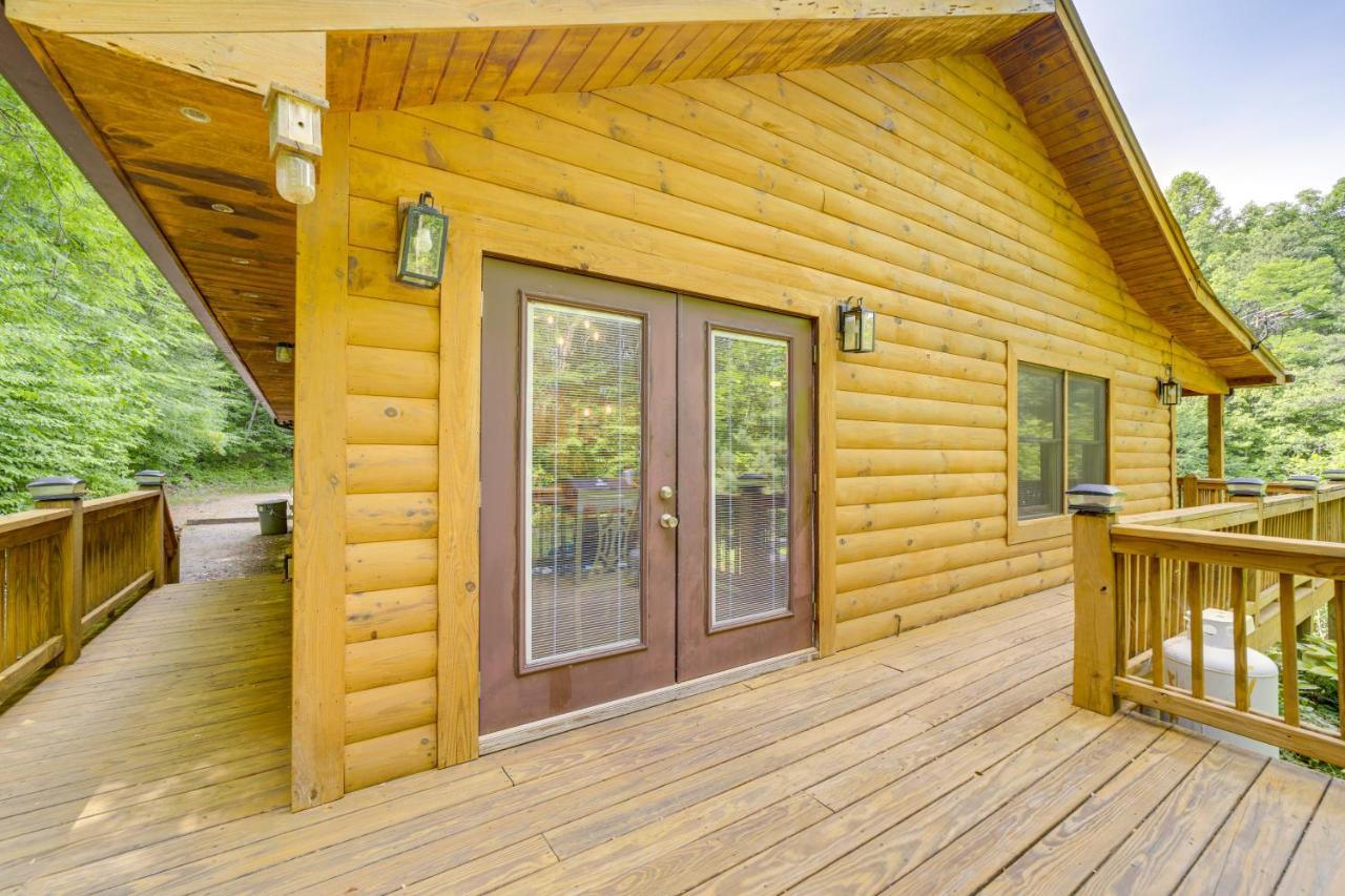 Brysons Hidden Valley Ranch - Quiet Nc Cabin! Villa Bryson City Buitenkant foto